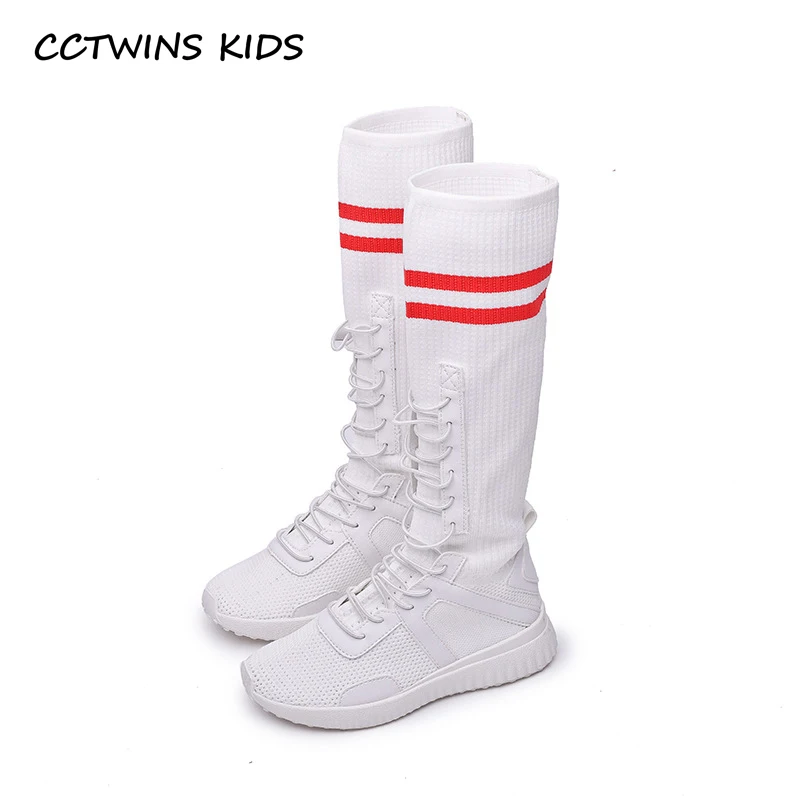 

CCTWINS KIDS 2018 Autumn Baby Girl Fashion High Top Shoe Children Breathable Trainer Toddler Brand Sport Sneaker FH2207