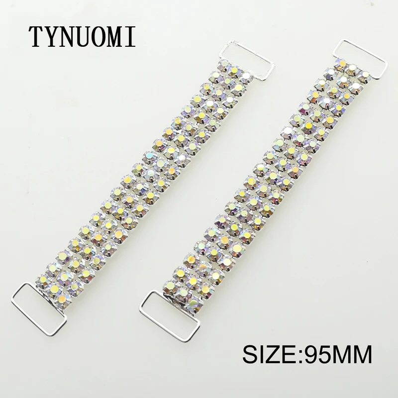 

4 pieces / batch 175 mm Rhinestone Chain Connector Crystal Swimming Bikini Decoration Crafts Diy Clothing Accessories