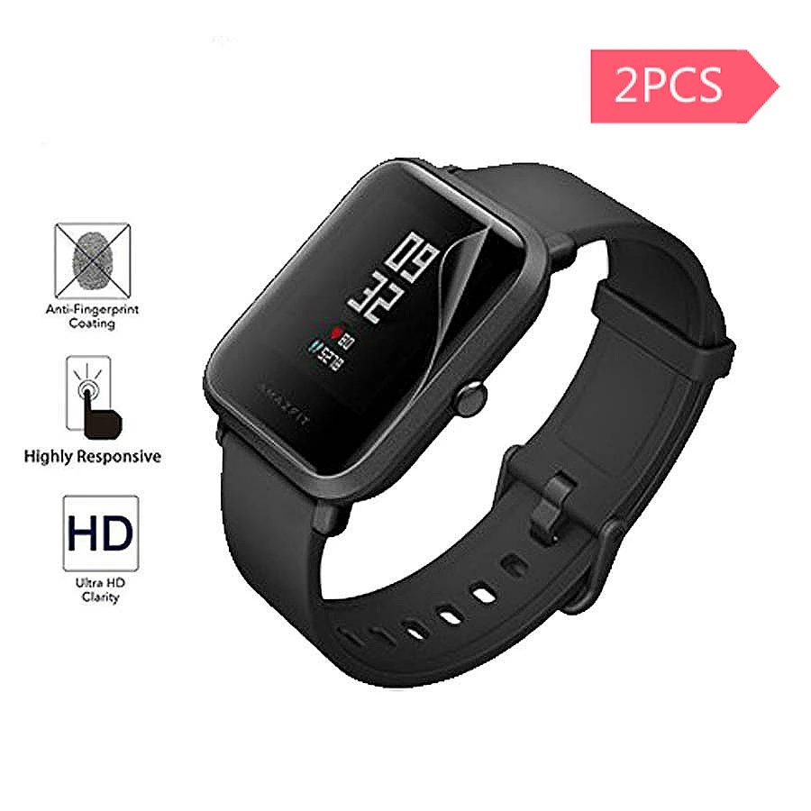 Мягкий TPU HD прозрачная защитная пленка для Xiaomi Huami Amazfit Bip BIT Smart Watch полная защитная крышка для экрана для Amazfit Bip