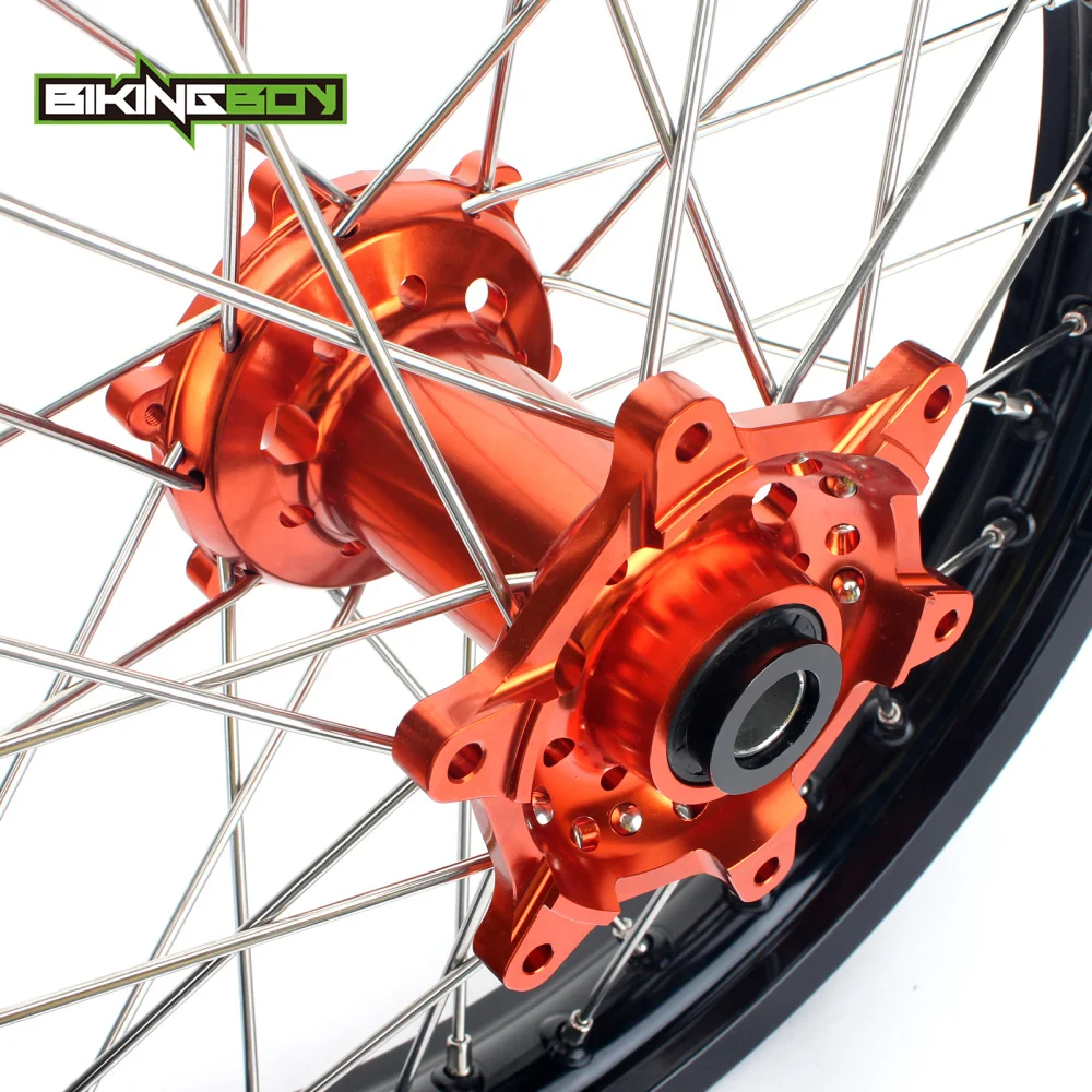 BIKINGBOY 18 &quotx 2 15 ступица заднего колеса для KTM EXC F SX S SXS XC XCF XCW 125 200 250 300 380 400 450 500 505 525