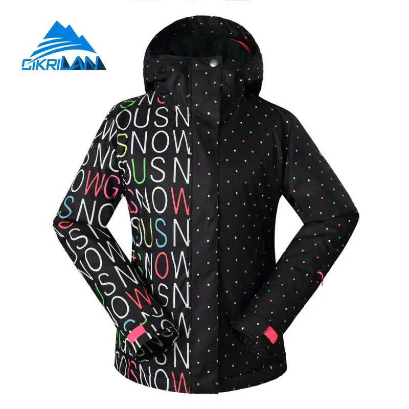

Hot Sale Skiing Windstopper Waterproof Padded Coat Winter Snowboard Ski Jacket Women Outdoor Hiking Climbing Roupas Feminina