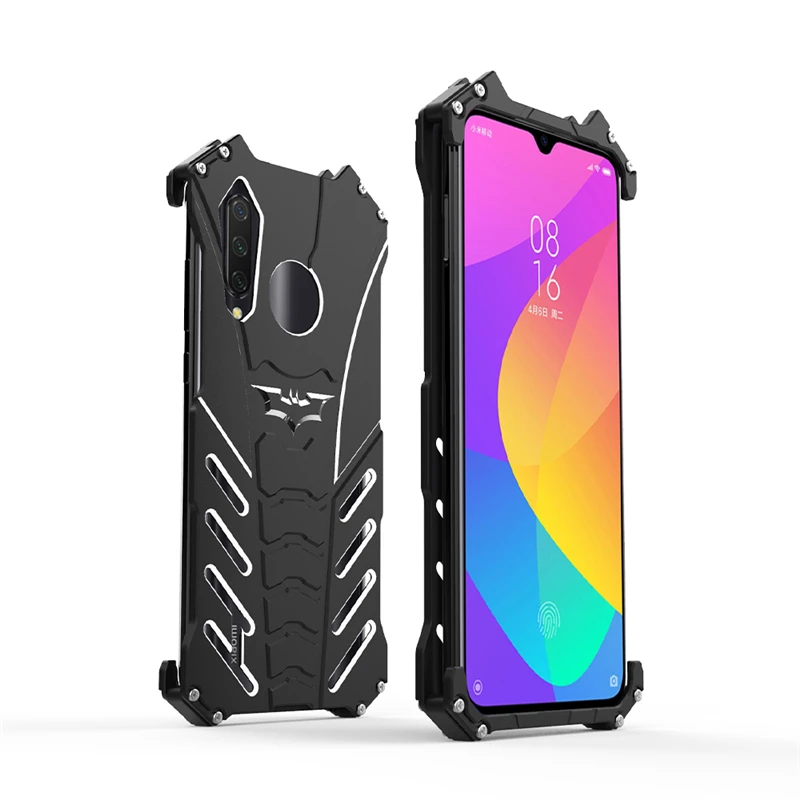 Металлический Чехол R just для Xiaomi 9 Lite Cc9 e алюминиевый ударопрочный чехол с защитой