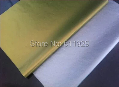 

free shipping 54x75cm golden printing DIY gift craft clothing shoes bag packing tissue paper/festival wedding packaging paper