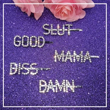 Оригинальные заколки для волос, популярные заколки для девочек, уникальные буквы для волос, профессиональный производитель