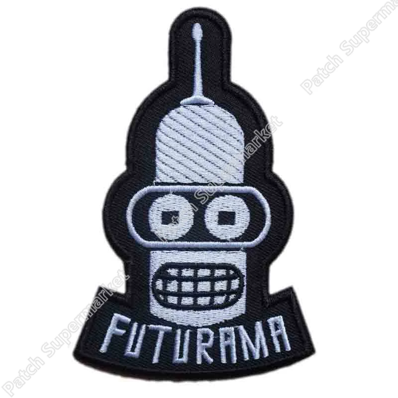 

Futurama Planet Express Iron Sew On Embroidered Patch Badge Costume Fancy