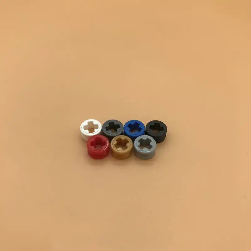 Lego 4265c technic bush 12 smooth light gray x6