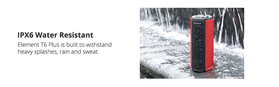 Tronsmart T6 Plus Bluetooth Speaker 40W Portable Speaker Deep Bass Soundbar with IPX6 Waterproof, Power Bank Function SoundPulse (3)