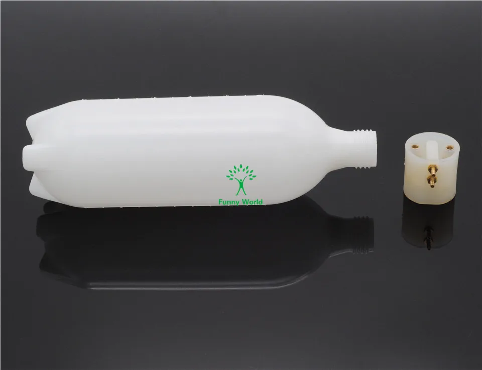 

1Set White 600ML Dental Water Storage Bottle &Cap Top Cover Lid High Quality