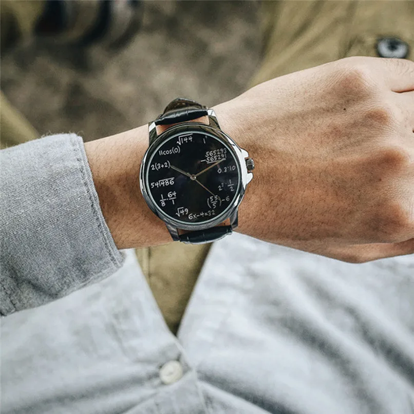 

2018 Fashion Trends British Style Youth Tide Table Retro Table Men And Women Watches high quality Leather Strap Watch Men