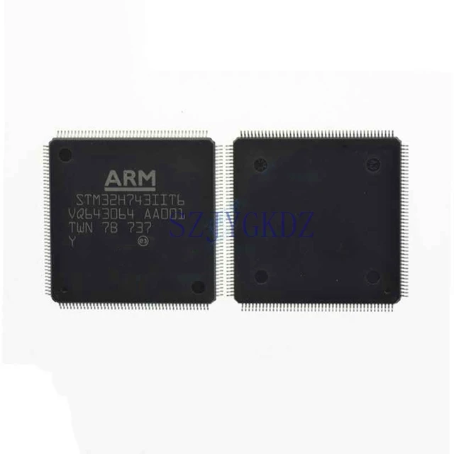 Stm32h743 Stm32 Mcu 32-битный процессор Arm Cortex M7 Risc 2048kb вспышки 3,3 v 176 Lqfp Stm32h743iit6