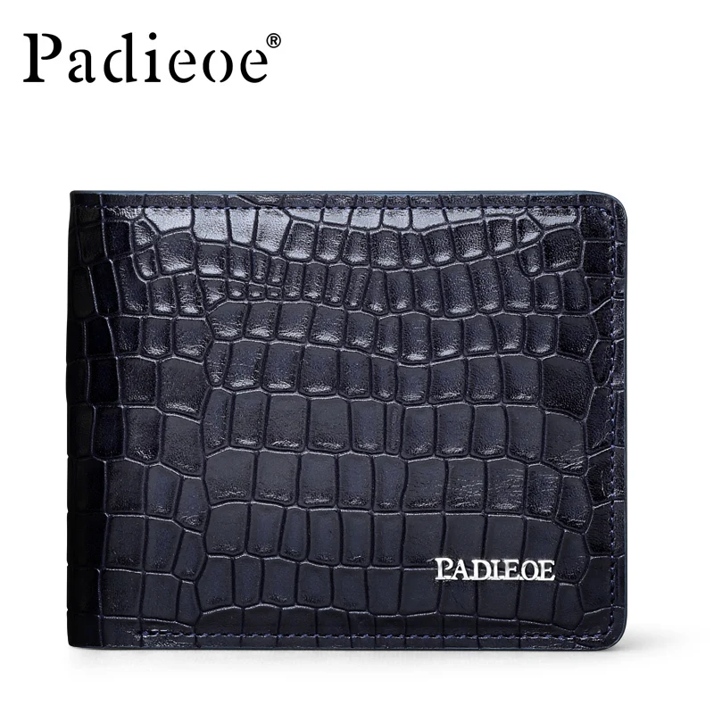 

Crocodile pattern 100% Genuine leather wallets New Arrival business leisure purse designer wallets famous brand men wallet 2016