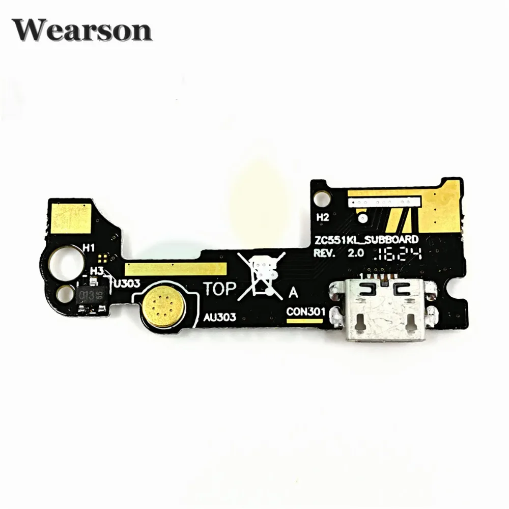 For Asus Zenfone3 Laser ZC551KL Z018D USB Board Charging Port With Microphone Original Free Shipping With Tracking Number (1)