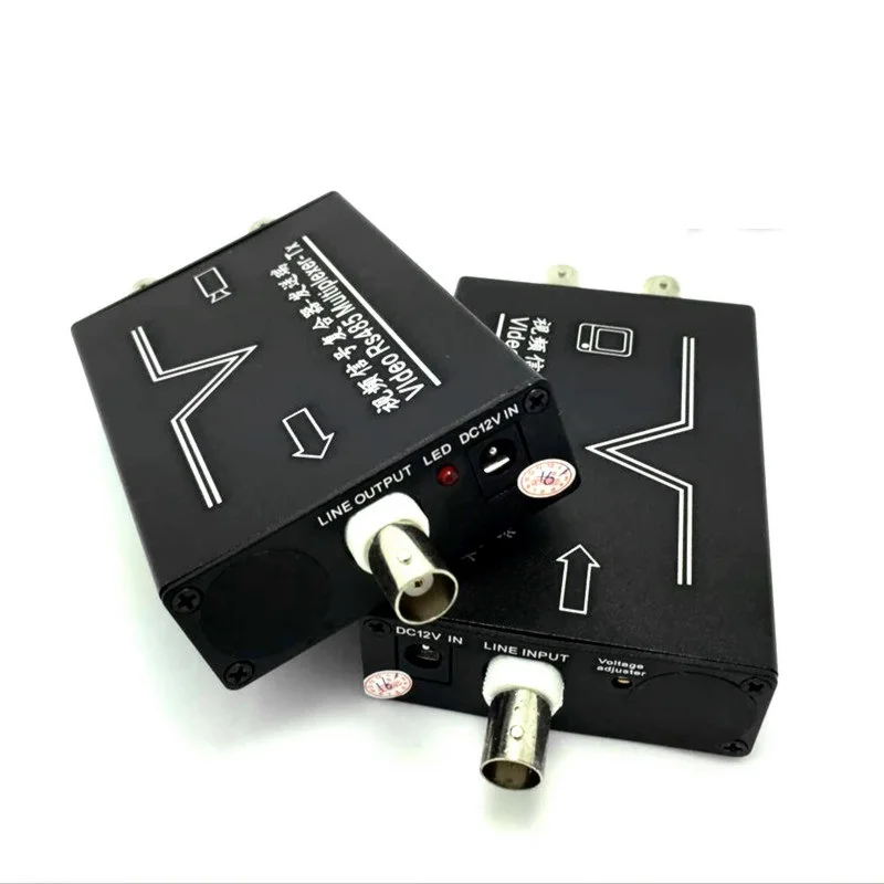 

Two composite video transmitter Combo video two cameras in 1 channel video cable with video multiplexer coaxial cable