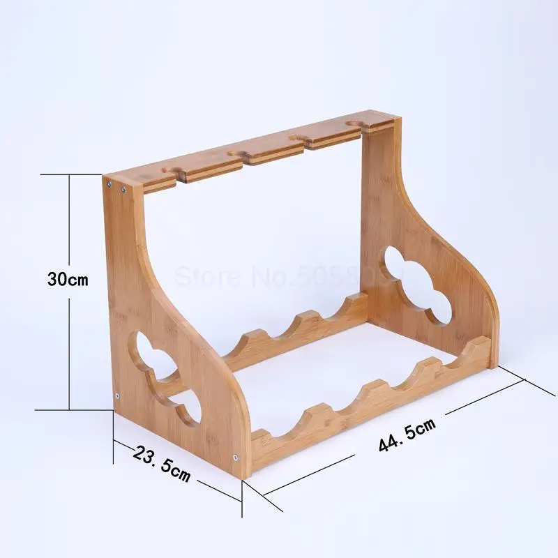 Многофункциональная стойка для вина украшение Бытовая бамбуковая стойка для вина стойка для стаканов креативный держатель для винной бутылки - Цвет: ml1