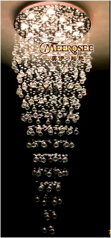Us 643 0 High Quality Modern Crystal Ceiling Light Crystal Lighting For Hallway Stairs Md82066 L10 In Ceiling Lights From Lights Lighting On