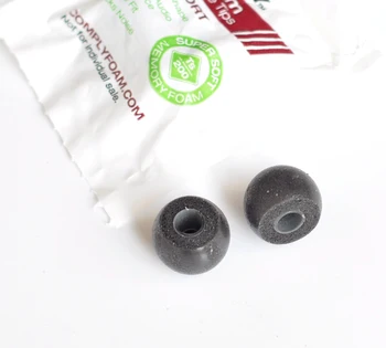 

2 Pcs Original Ear Foam Tips TS200 Comply Soft In Ear Earphone Headphone Noise Isolation Enhanced Bass Sponge Eartips