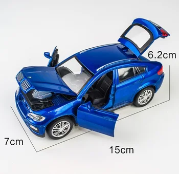 

Alloy Car 1:32 Die Cast Model,15 Cm Metal Toy Car(#3204), Nice Painting Light N Music Function Pull Back Open Door