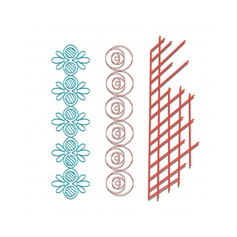 

Eastshape Dies Cutting Lace Frame Border Metal Cutting for DIY Scrapbooking Card Album Embossing Die Cut New Template
