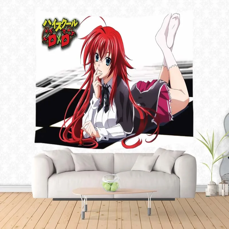 

High School DXD Wall Hanging Tapestry Home Decor Beach Towel Picnic Throw Rug Custom Blanket Drop Shipping