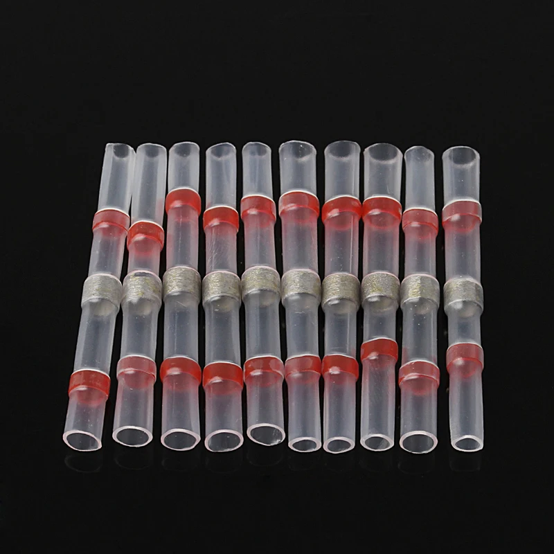 

40pcs/Set Copper Tinned Solder Sleeve Heat Sink Shrink Tube Wire Terminal Connectors Waterproof Car Accessories