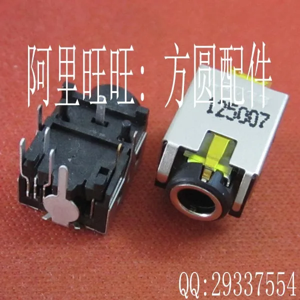 New 8 Pins Mic Socket, Two in one Audio Jack, 3.5mm Headphone Port for Lenovo Dell Etc Notebook