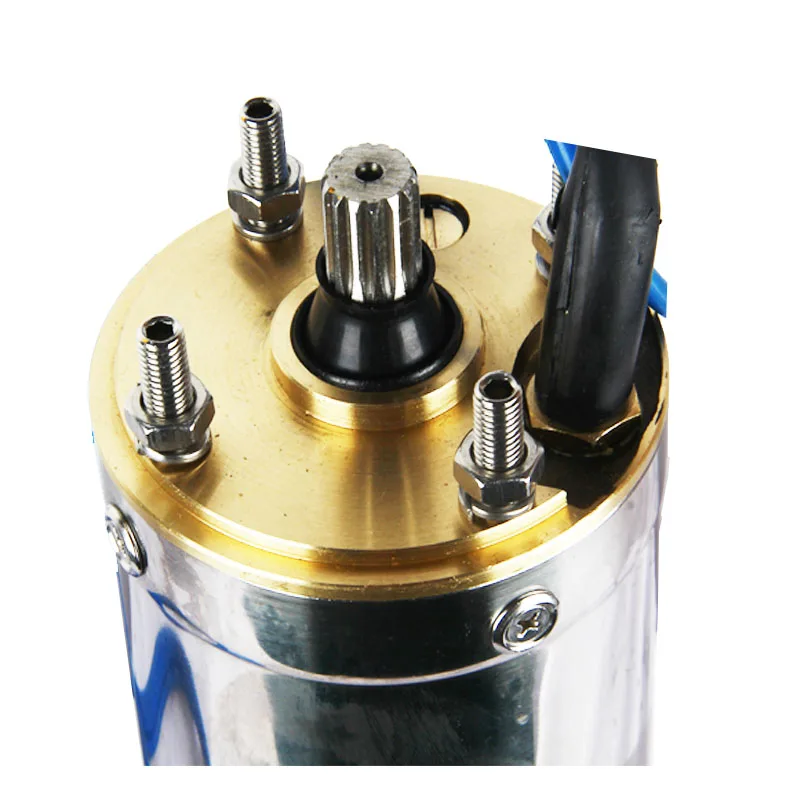 Новинка 2019 (модель 4JTSC5. 5/58 d48/750) JINTOP Солнечный погружной насос 1HP DC бесщеточный