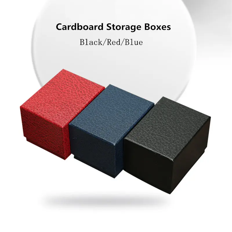 

Manufacturer Explosion Models Embossed Leather Watch Box Jewelry Gift Box Earrings Necklace Jewelry Carton Packaging Custom Whol