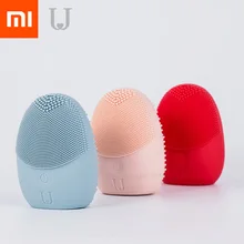 Xiaomi jordan& judy электрическая глубокая Чистящая Щетка массажная Соник для мытья лица Силиконовое очищающее средство для лица Уход за кожей