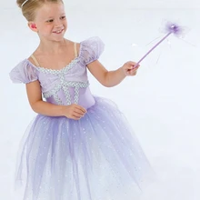 Балетная пачка Justaucorps европейский и американский балетный детский женский костюм для танцев Одежда для детей милое платье для сцены