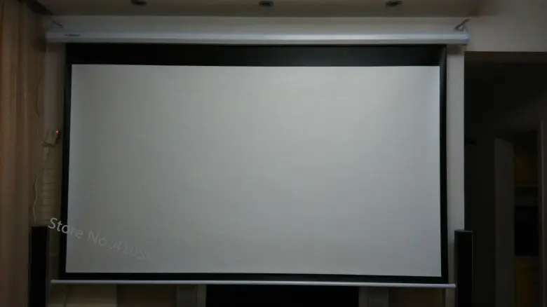 120 Inch 16 to 9 motorized screen pic 1