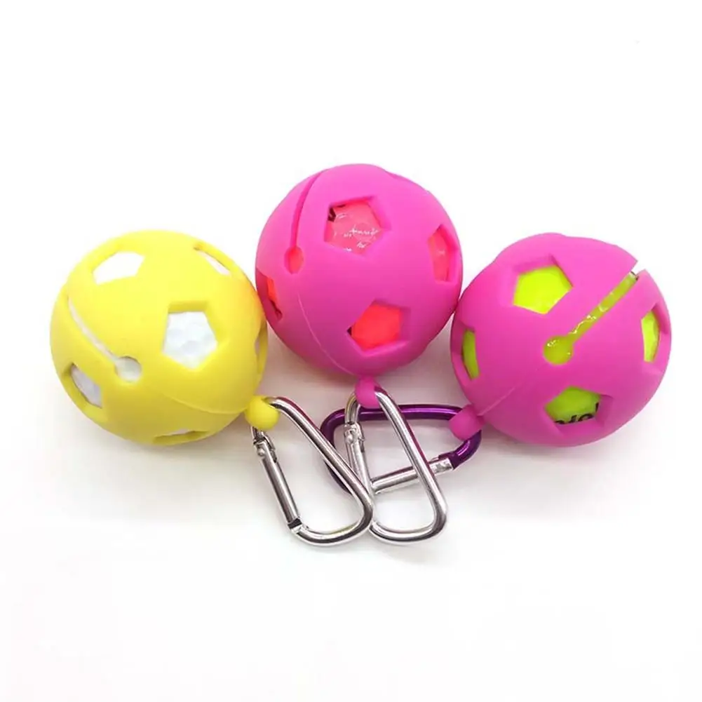 

Golf Case Silicone Ball Sleeve Easy To Clean Resistant To Falling Random Color Accept Wholesale