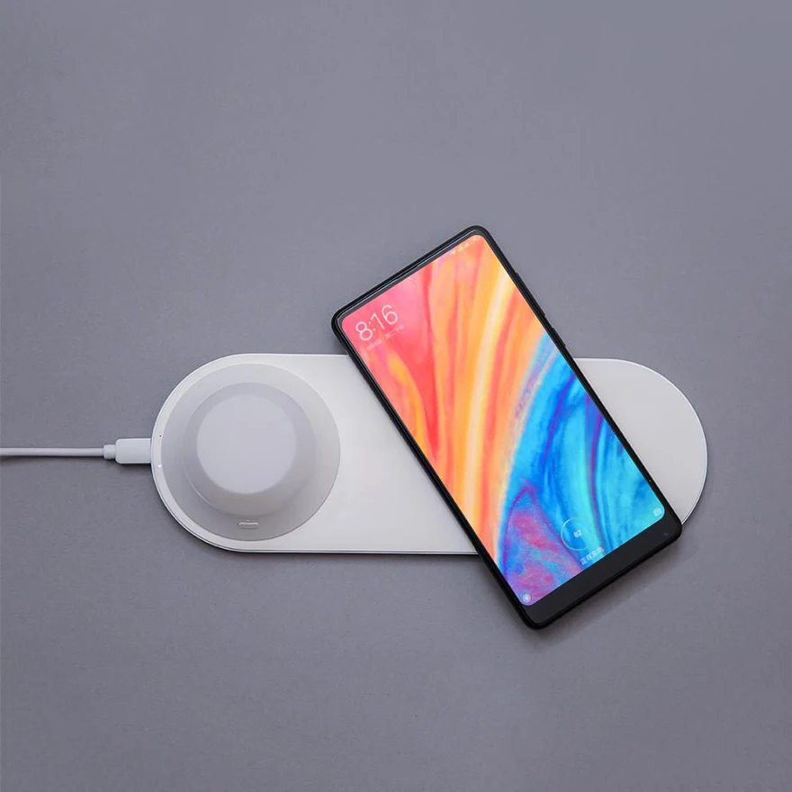 Yeelight Беспроводное зарядное устройство со светодиодной подсветкой магнитное