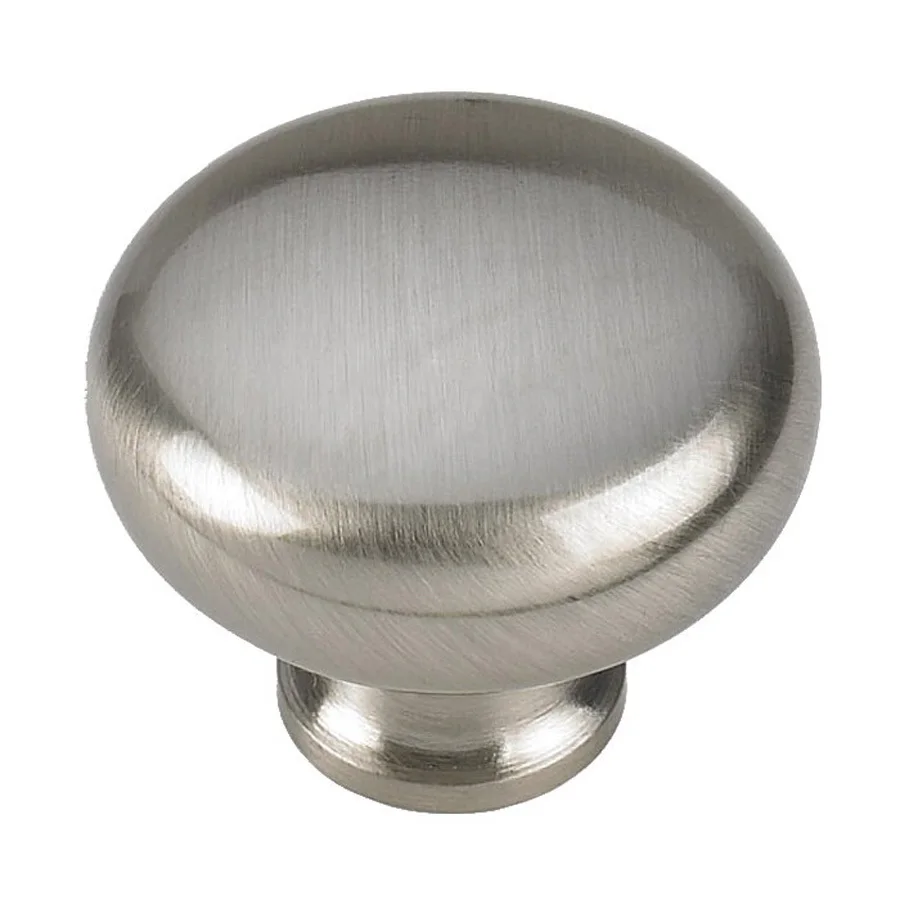 Ручка для мебели круглая белая - фото