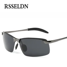 RSSELDN Newest Night Vision Goggles Driving Polarized Sunglasses Man car Driving Glasses Anti-glare Alloy Goggle