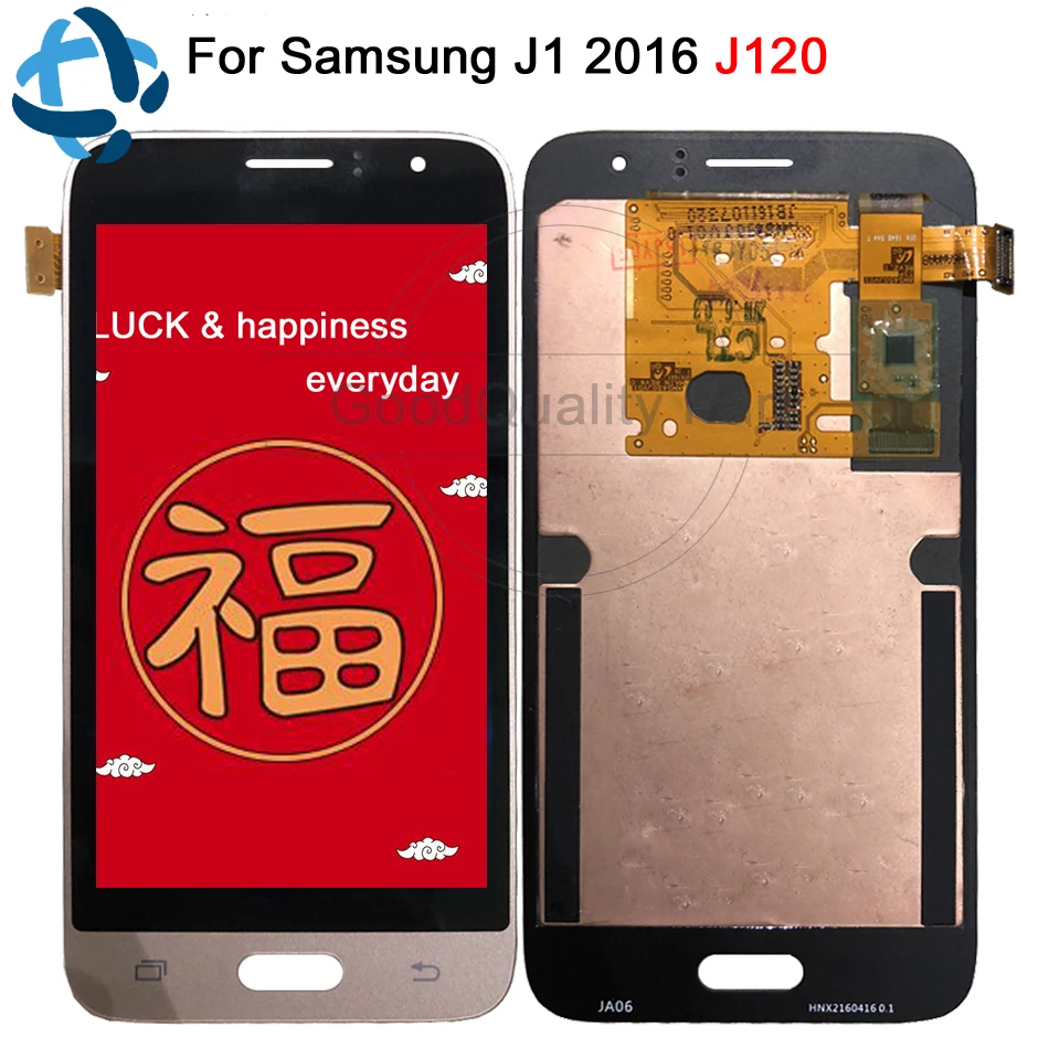 4 5 amoled для Samsung Galaxy J1 2016 J120F ЖК дисплей сенсорный экран дигитайзер J120DS J120G J120M J120H J120