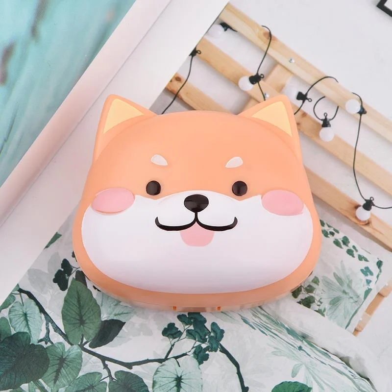 

Cute Contact Lens Case Portable Contact Lens Kit Travel Contact Lens Container With Mirror Contact Lens Double Box