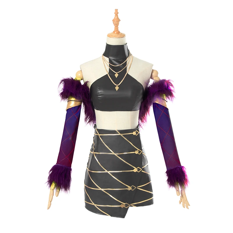 KDA Evelynn LOL Cosplay K/DA Idol Singer Agony's Embrace Evelynn Cosplay Costume Women Dress Uniforms Party Costumes KDA Evelynn LOL Cosplay K/DA Idol Singer Agony's Embrace Evelynn Cosplay Costume Women Dress Uniforms Party Costumes
