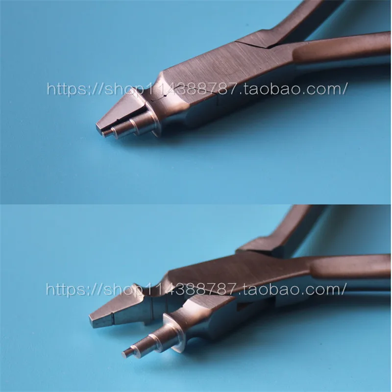 

A0244 Dental Orthodontic Universal Young Loop Bending Plier Instrument Wire Bending Max for 0.7mm Wire