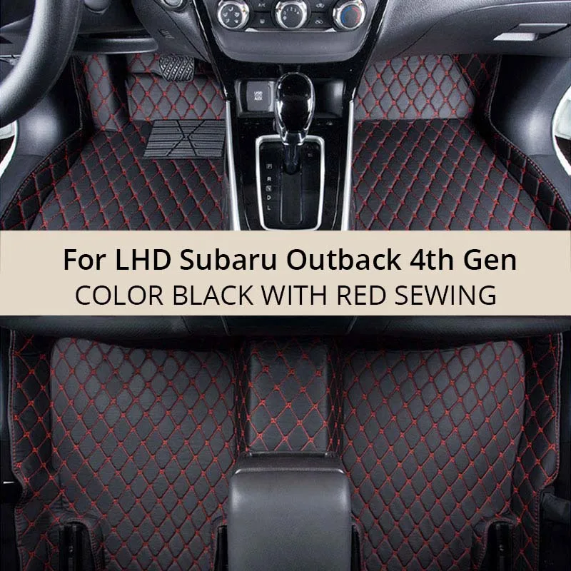 

For LHD Subaru Outback 4th Gen 2014 2013 2012 2011 2010 Car Floor Mats Custom Rug Auto Interior Foot Mat Accessories Car-styling
