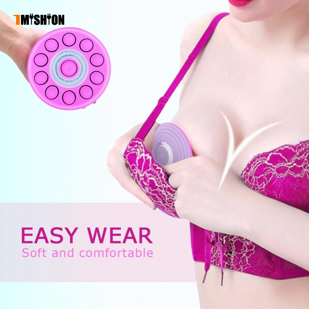 

Silicone Electric Breast Enlarger Massager USB Wireless Woman Bust Enlargement Lifting Heating Chest Massage Stimulator Machine