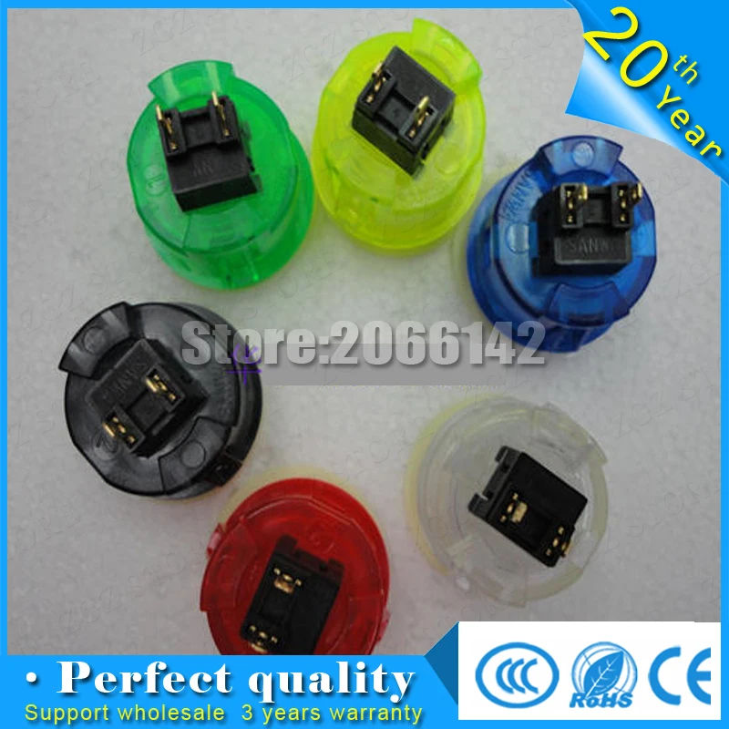 

Original sanwa 30mm button push button switch OBSC-30 original sanwa button for arcade machine /PS4