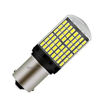 

1PCS 1156 P21W BA15S 7506 Canbus No OBC Error Super Bright 144 LED Auto Brake Lights Car Backup Reverse Lamps Turn Signals Bulb