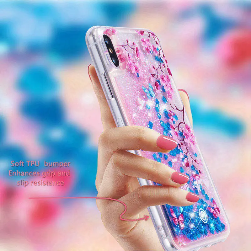 Жидкий чехол для Motorola Moto E4 E5 Play C G5 G5S G6 Z3 Plus EU US 2018 Nokia 6 1 Мягкий силиконовый с