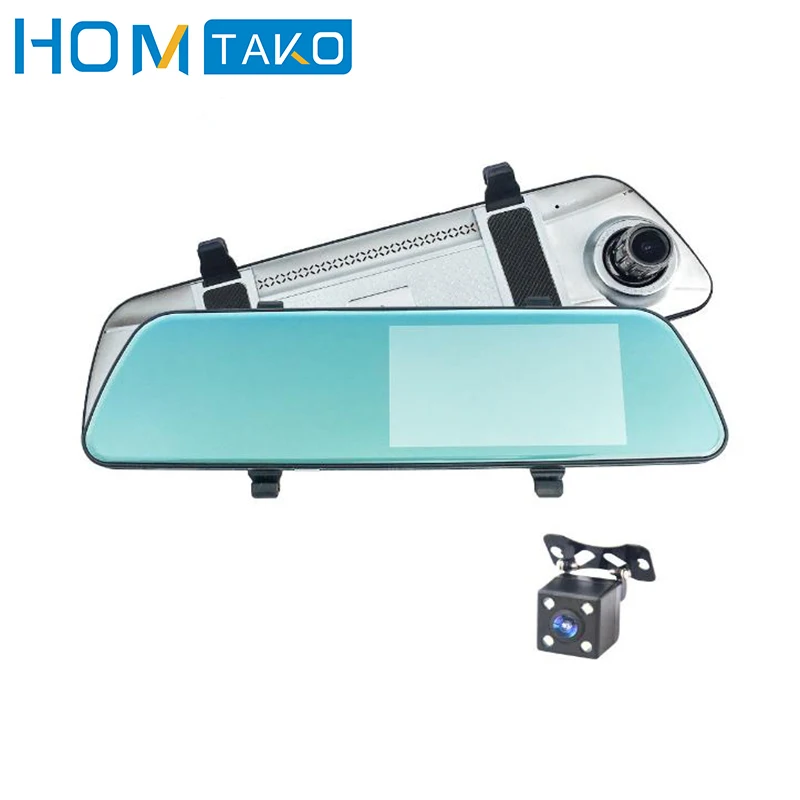 

Car DVR 5.0 Full HD 1080P Dual Lens Rear View Dash Cam Vehicle Monitor Video Recorder Auto Camera Auto Motion Detector Camcorder