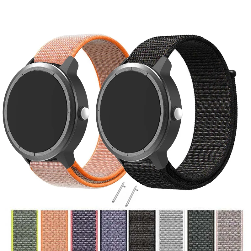 Woven Nylon Strap For Garmin Vivoactive3 Replacement Quick Release Fit