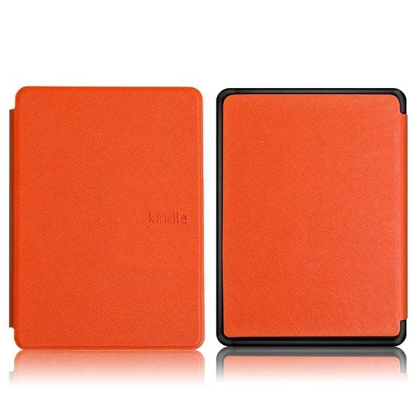 Folio PU кожаный чехол для Amazon All-new Kindle для Kindle 10th электронная книга чехол Магнит крышка+ Защитная пленка для экрана - Цвет: NK10 XB OR