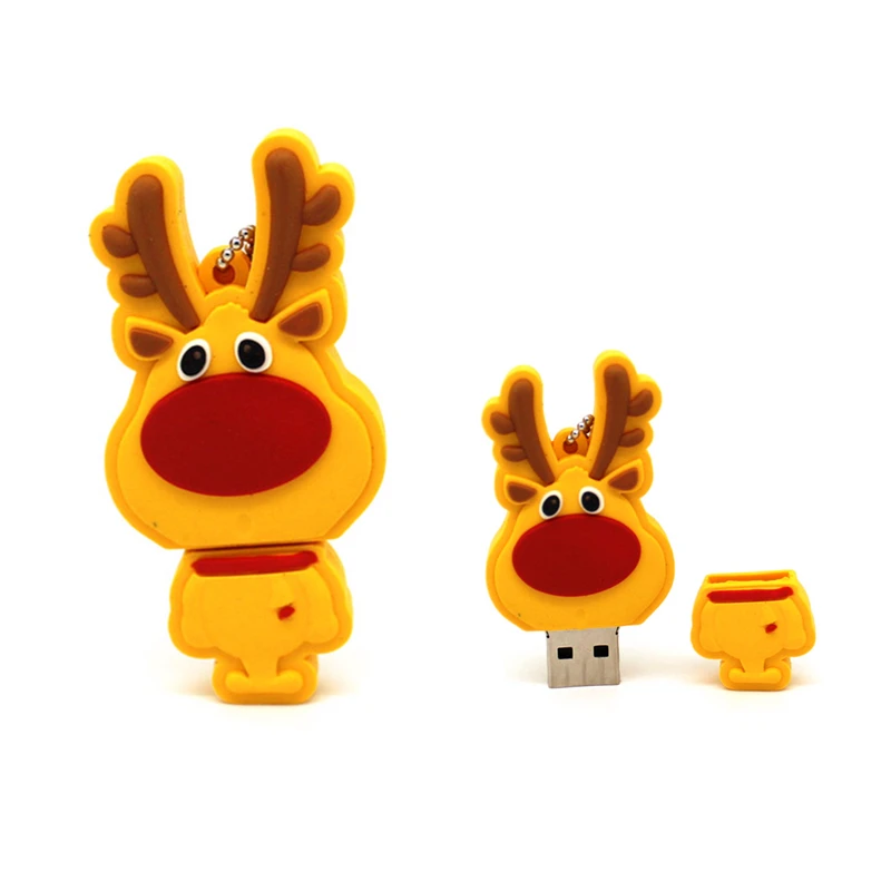 Флэш накопитель USB в виде героя мультфильма Рождественский подарок флэш