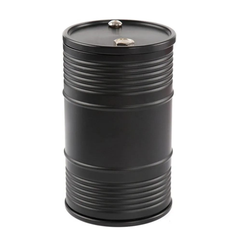 

Aluminum Car Smokeless Ashtray Indicator Travel Auto Cigarette Odor Remover Smoke Diffuser Stand Cylinder