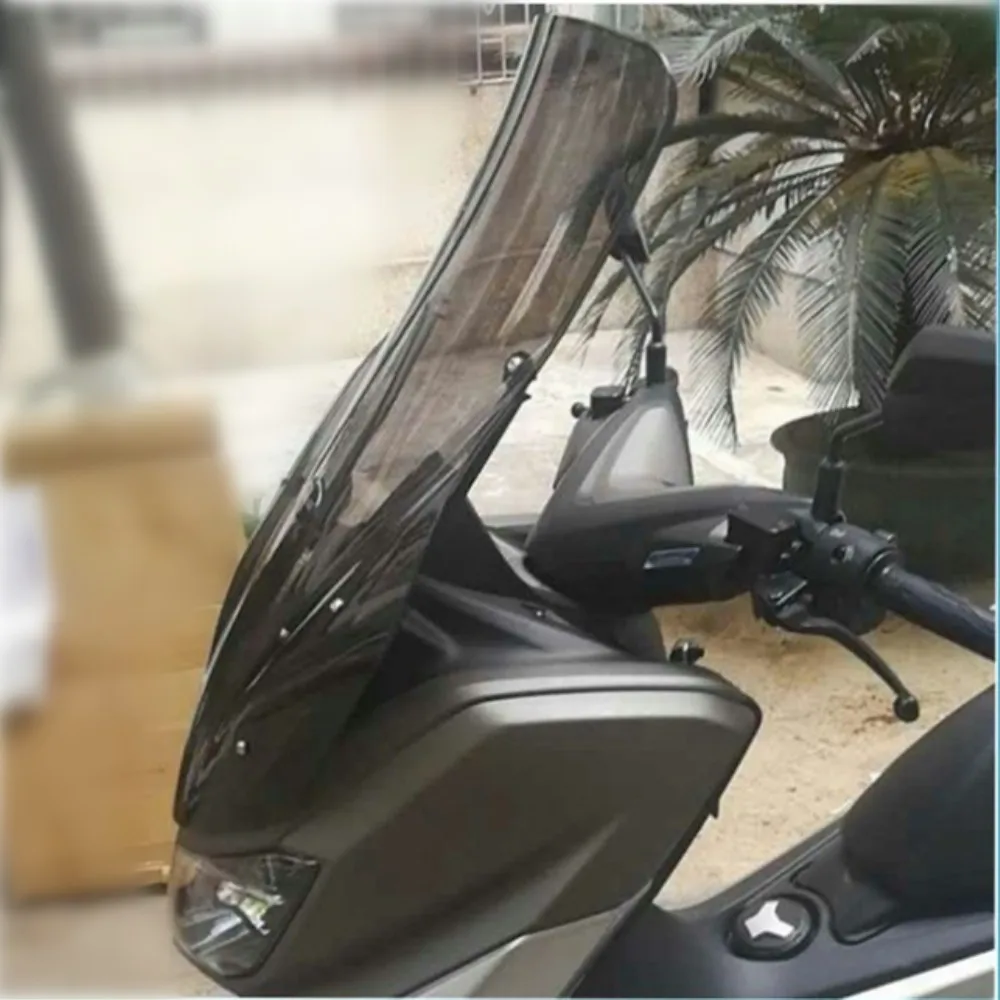 Smoke Viser Design Windshield Windscreen Deflector For Yamaha NMAX155 NMAX 155
