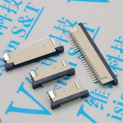 FPC Pitch 1.0mm 4/5/6/8/9/10/12/13/14/15/16/18/20/22/24/25/26/28/30Pin Drawer Connector SMT Type Ribbon Flat Bottom Contact 5pcs 2 54mm pcb female header dual row pin header smd smt 2x2 4 pin 6 8 10 12 14 16 18 20 24 26 30 40 50 60 80 pin
